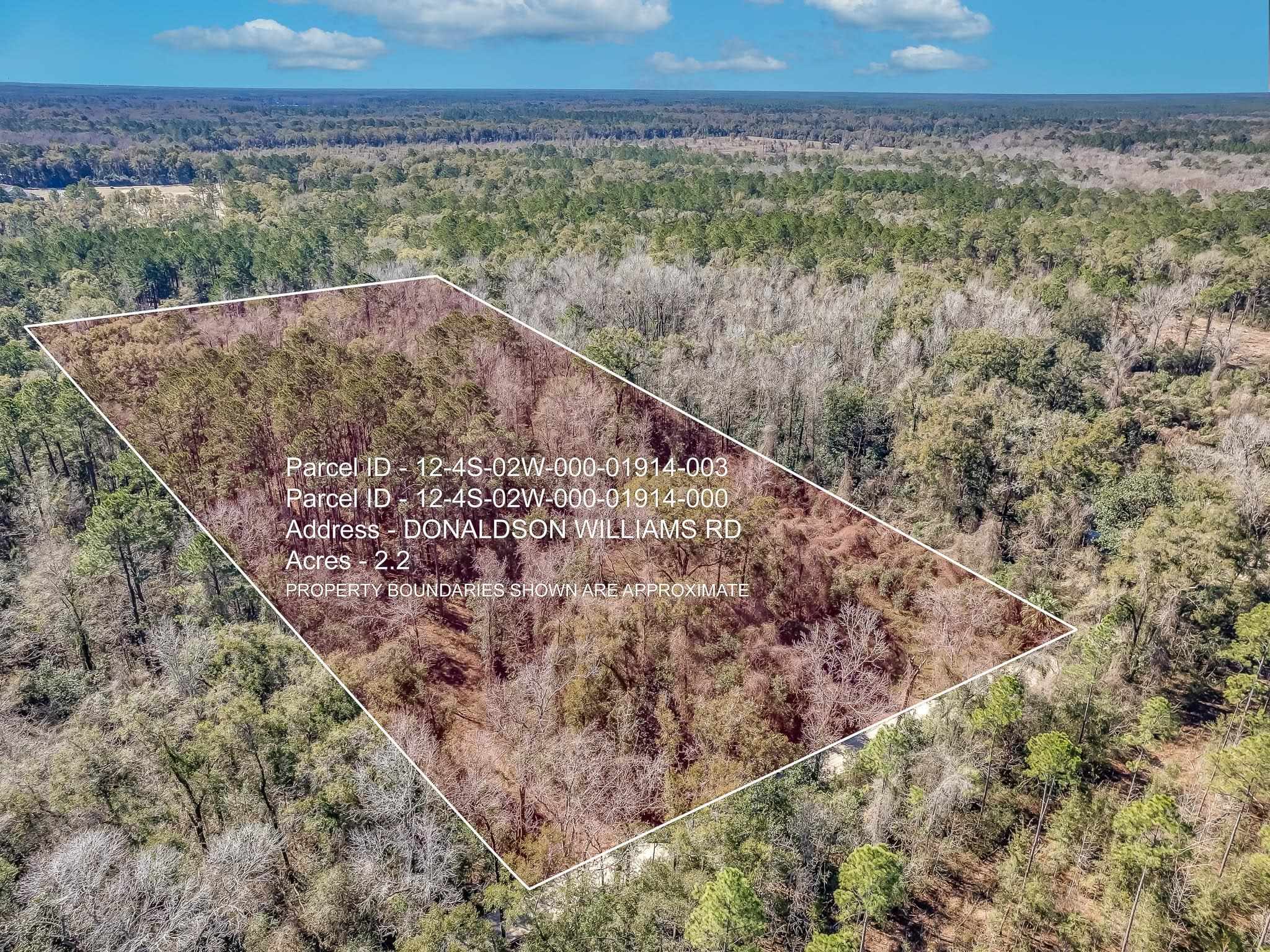 TBD Donaldson Williams,CRAWFORDVILLE,Florida 32327,Lots and land,Donaldson Williams,368414