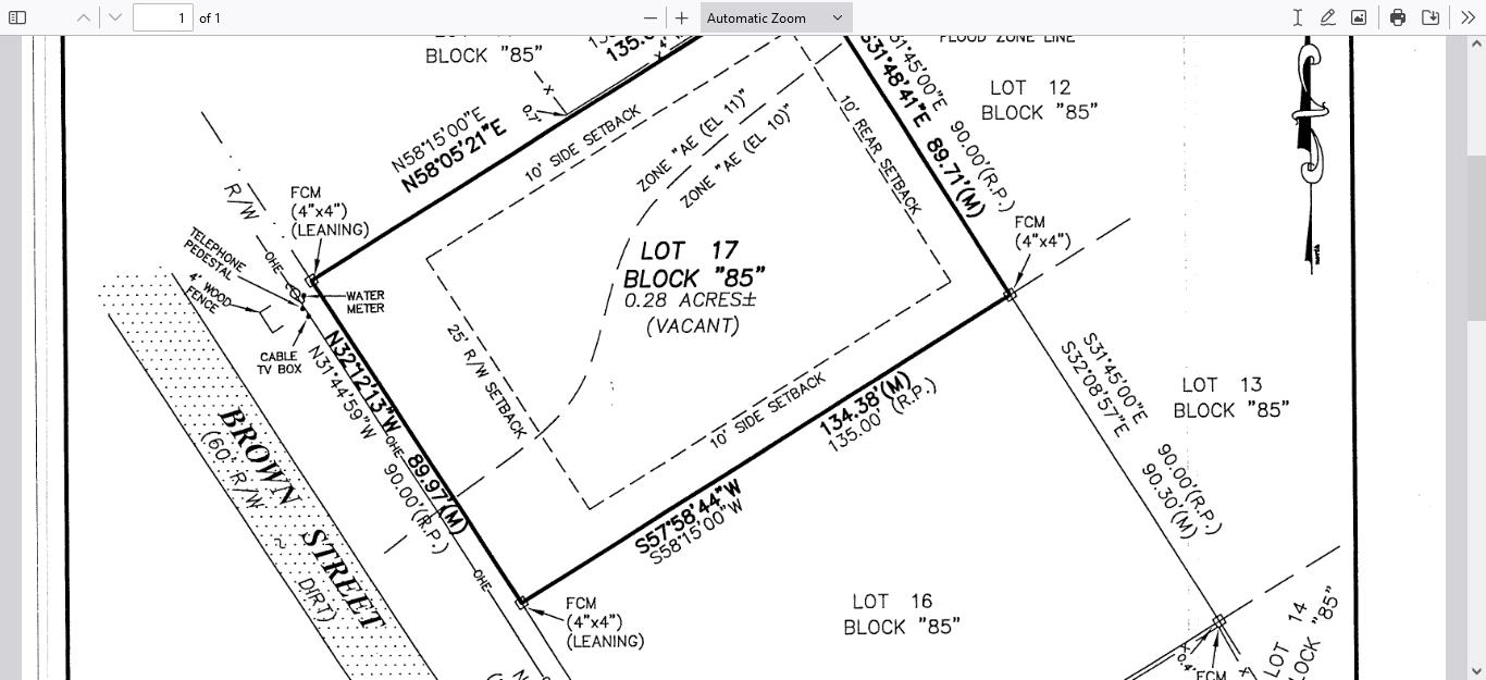 209 Brown,ST GEORGE ISLAN,Florida 32328,Lots and land,Brown,5,368507