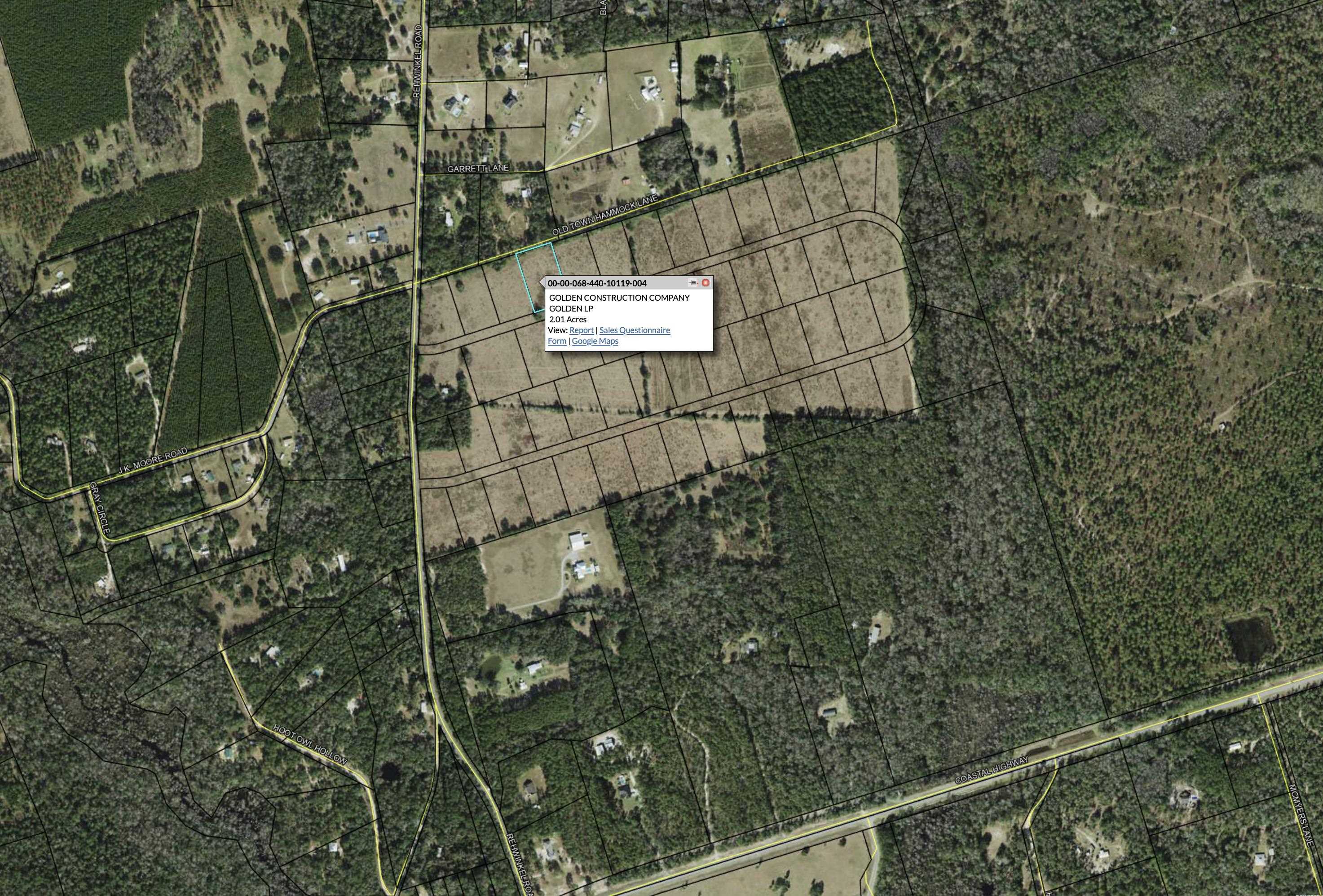 Lot 4 Golden,CRAWFORDVILLE,Florida 32327,Lots and land,Golden,362084