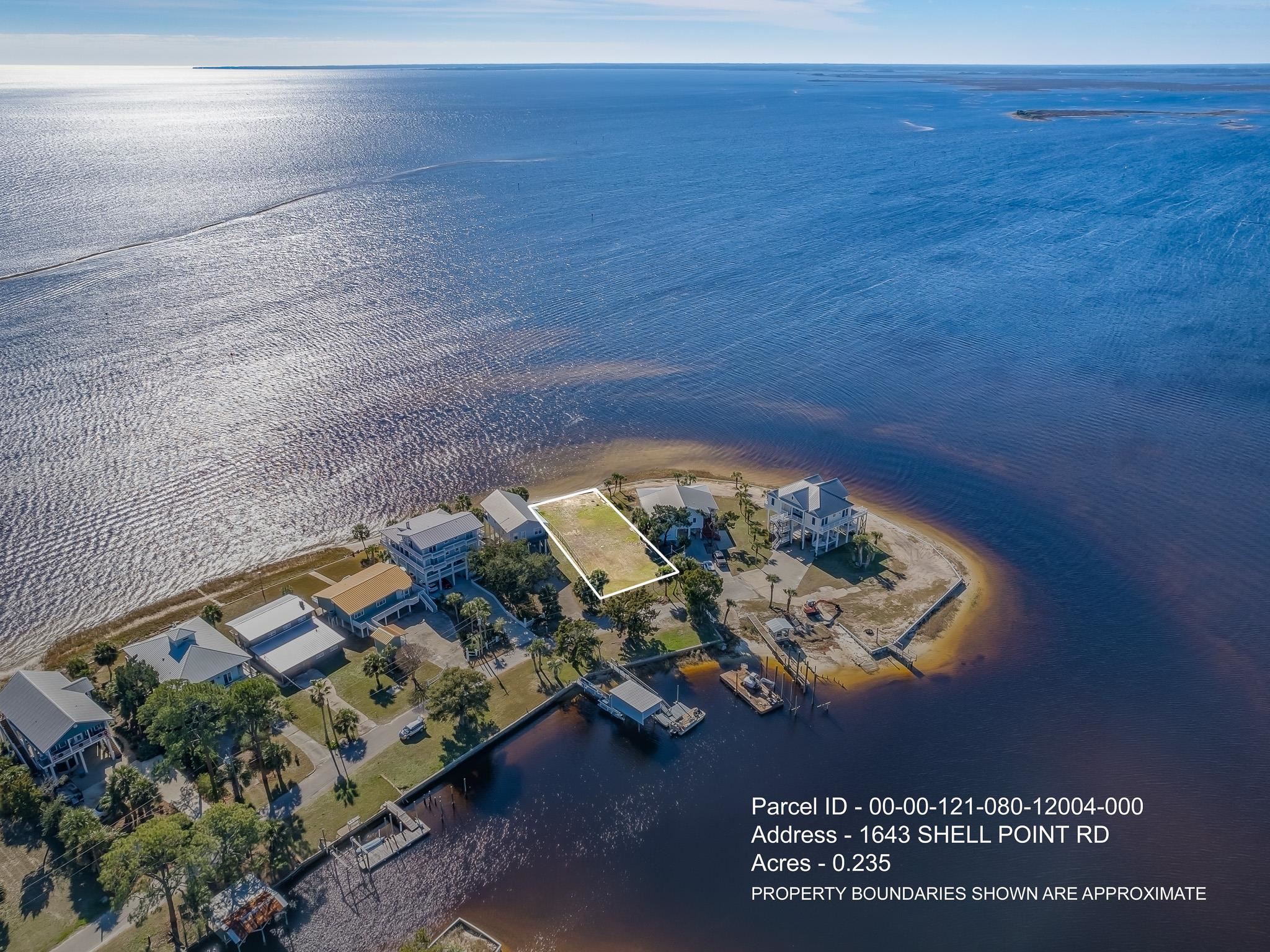 1643 Shell Point,CRAWFORDVILLE,Florida 32327,Lots and land,Shell Point,366721