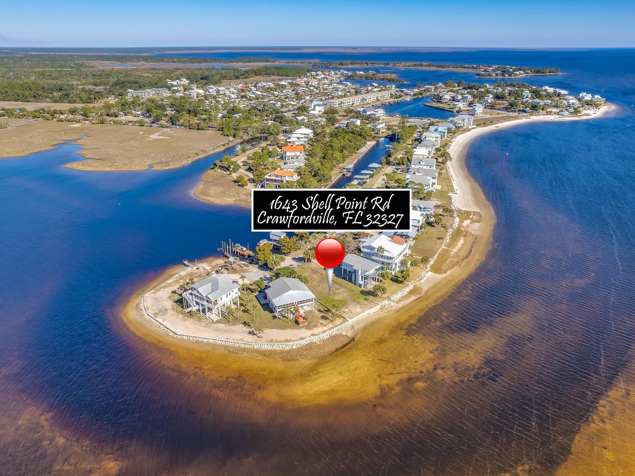 1643 Shell Point,CRAWFORDVILLE,Florida 32327,Lots and land,Shell Point,366721