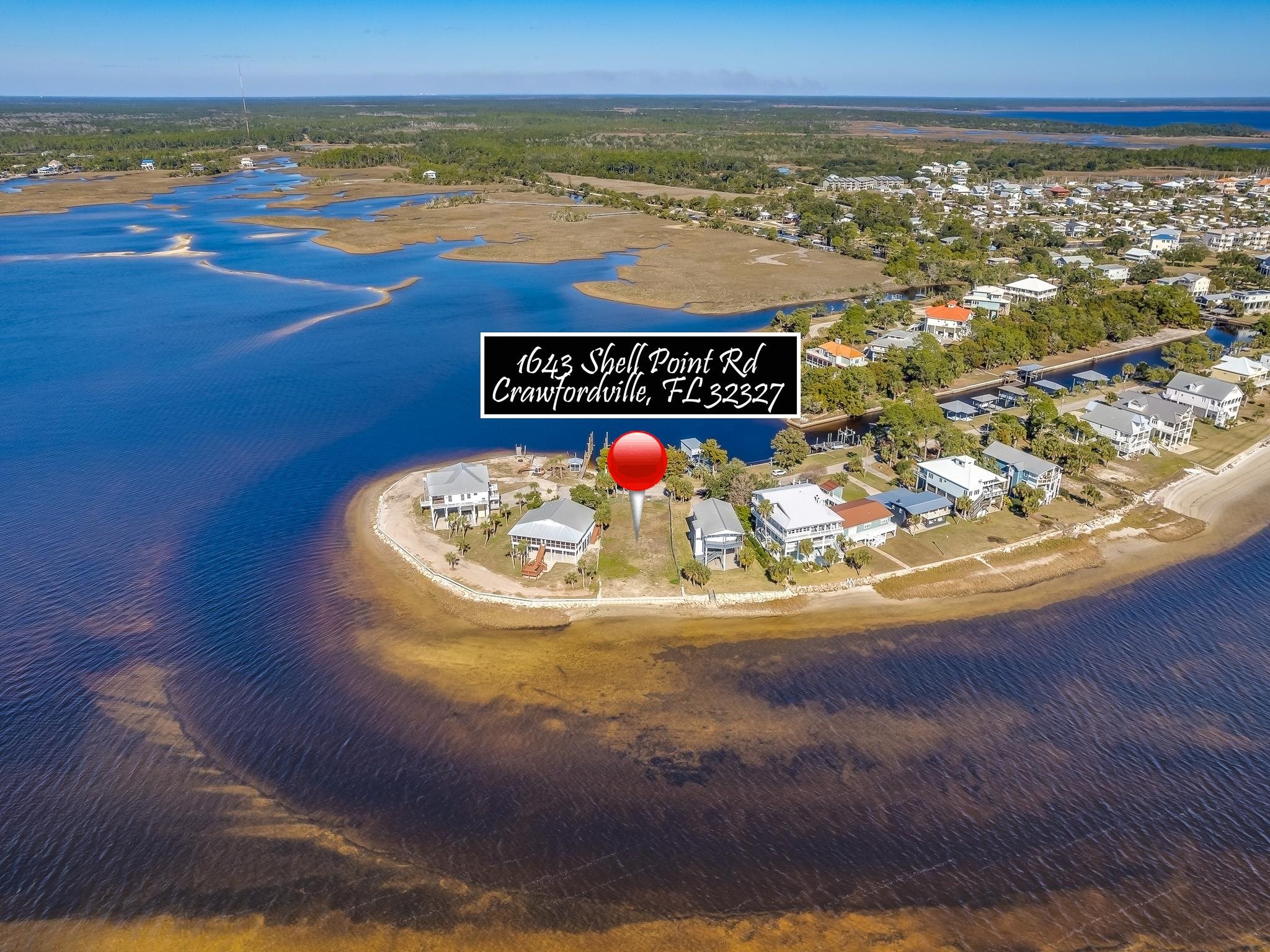 1643 Shell Point,CRAWFORDVILLE,Florida 32327,Lots and land,Shell Point,366721