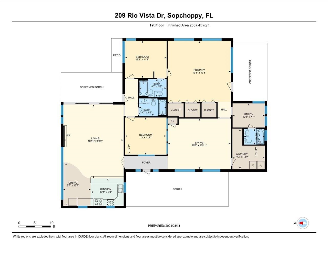 209 Rio Vista Drive,SOPCHOPPY,Florida 32358-1792,3 Bedrooms Bedrooms,3 BathroomsBathrooms,Detached single family,209 Rio Vista Drive,369701