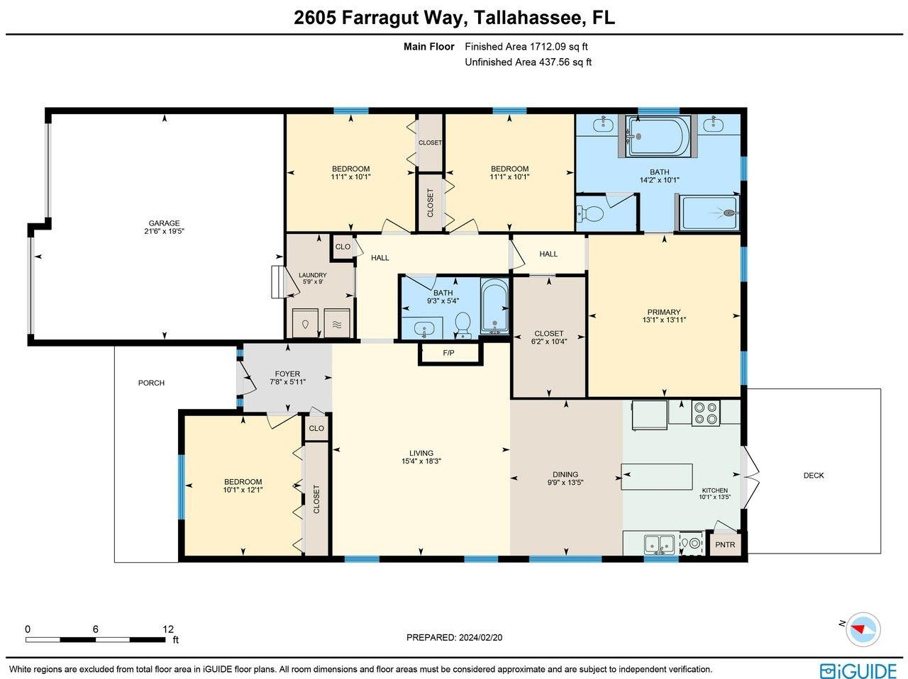 2605 Farragut Way,TALLAHASSEE,Florida 32312,4 Bedrooms Bedrooms,2 BathroomsBathrooms,Detached single family,2605 Farragut Way,368810