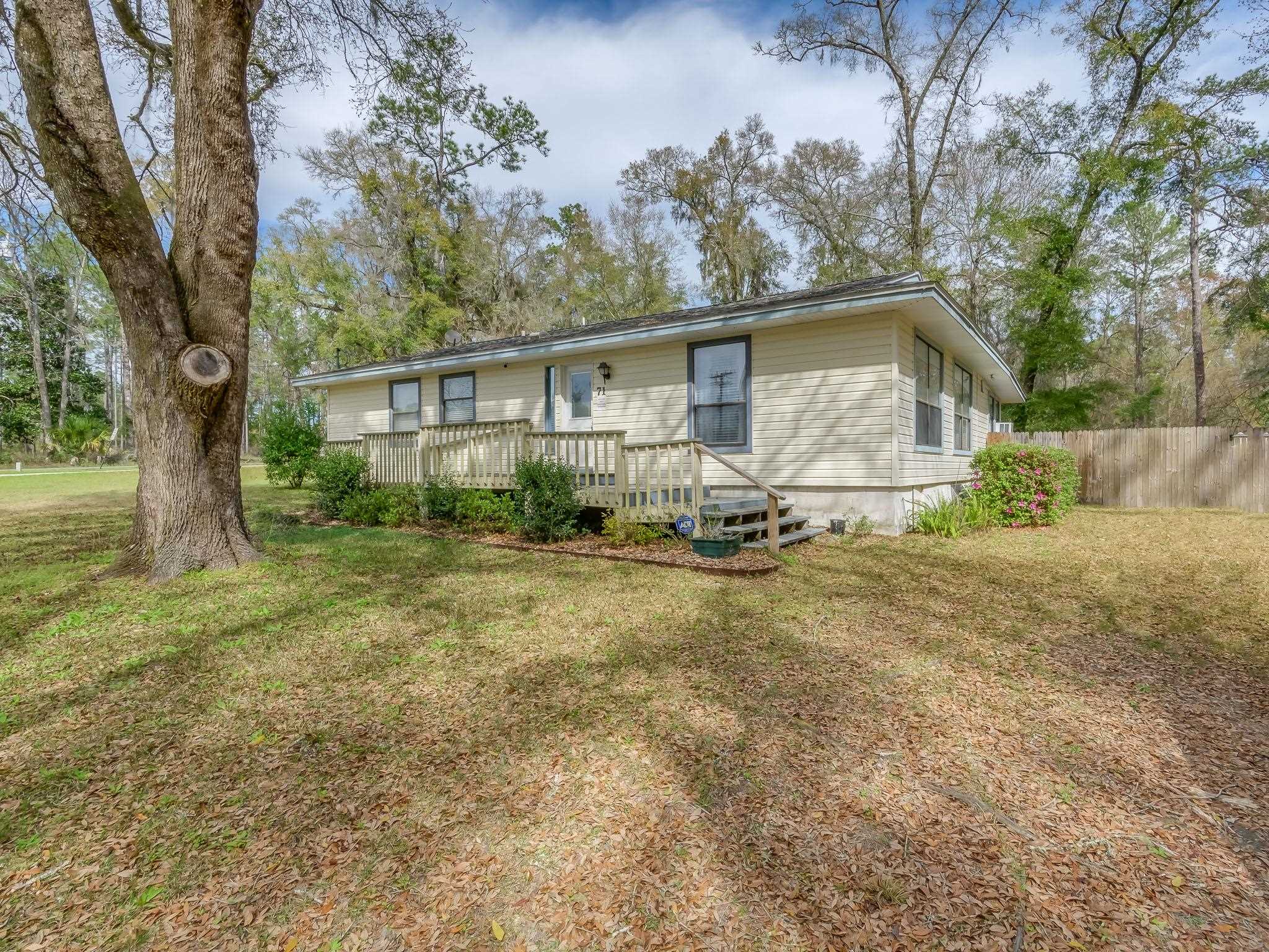 71 Oak Street,CRAWFORDVILLE,Florida 32327,3 Bedrooms Bedrooms,2 BathroomsBathrooms,Detached single family,71 Oak Street,369438