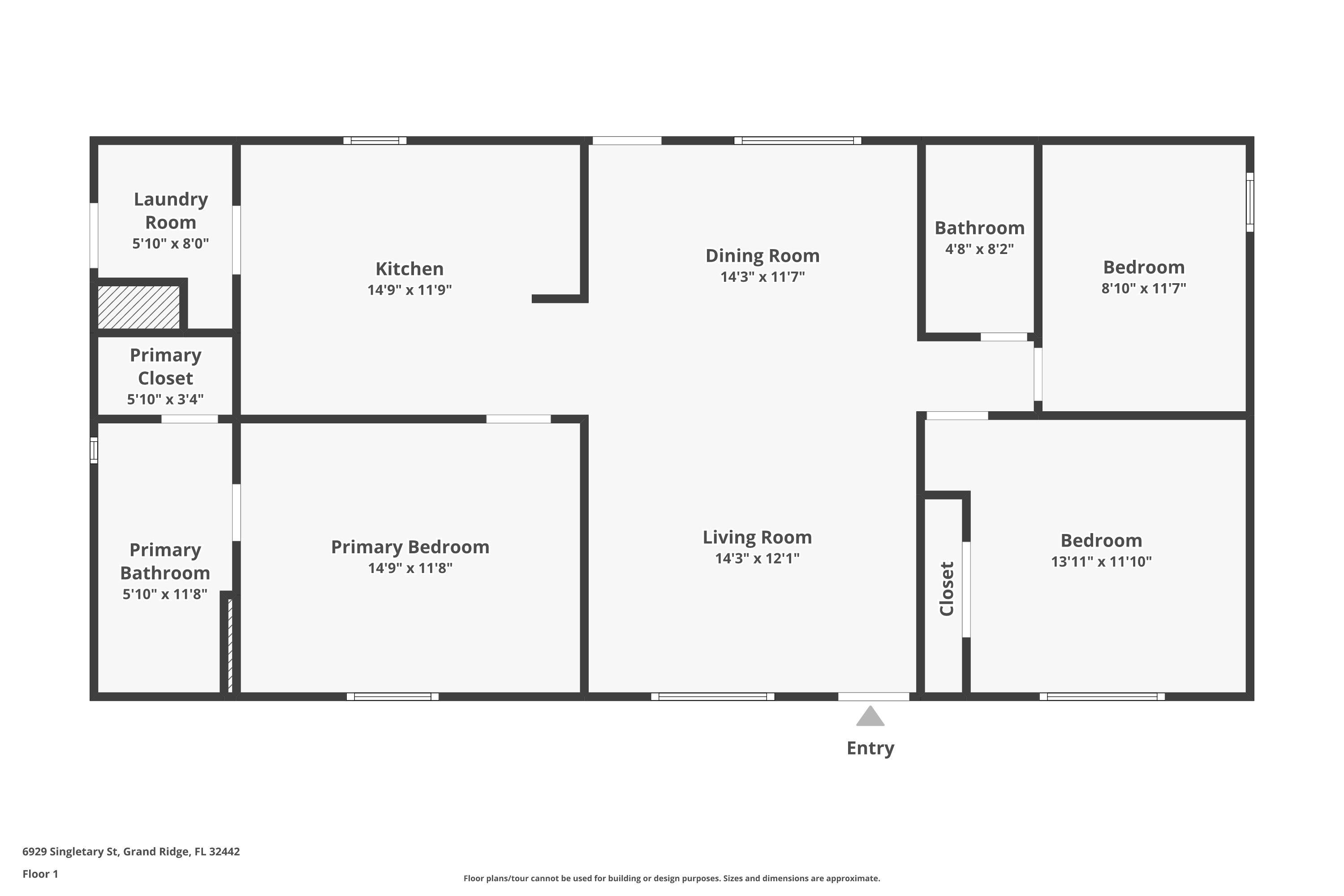 6929 Singletary Street,Grand Ridge,Florida 32442,3 Bedrooms Bedrooms,2 BathroomsBathrooms,Manuf/mobile home,6929 Singletary Street,369479